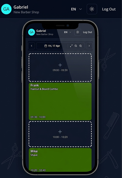 Agenda do colaborador